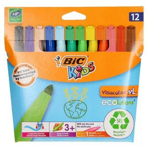 FEUTRE DE COLORIAGE BIC KIDS VISACOLOR XL - BIC KIDS VISACOLOR XL