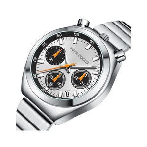 MINI FOCUS montre à Quartz vert argenté pour femmes, bracelet en acier inoxydable