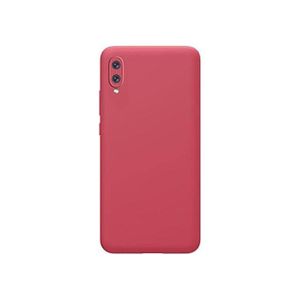 Pochette silicone liquid pour Samsung Galaxy A02 - Grenat