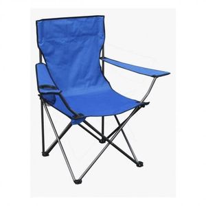 كرسي تخييم قابل للطي مع حامل شراب، سهل الطي والحمل