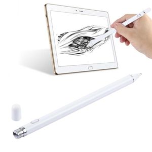 stylet tactile de longue durée universelle  pour iPhone, iPad, Samsung et autres smartphones (blanc)