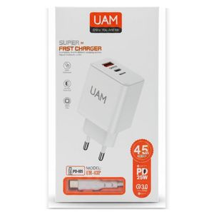 Chargeur Rapide UAM 03P pour Tous Vos Appareils