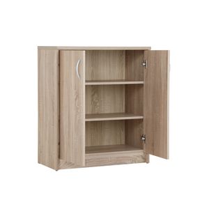 Kitea Meuble Multifonction SCONTO 2 portes Beige Clair