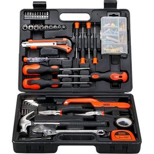 BLACK+DECKER Coffret D'outils À Main BMT126C 126 Pièces