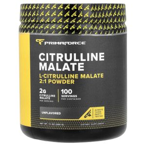 PRIMAFORCE Malate de citrulline, Non aromatisé, 200 g