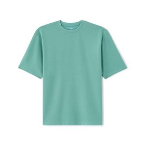 Celio T-shirt infroissable oversize col rond - BLUE OIL