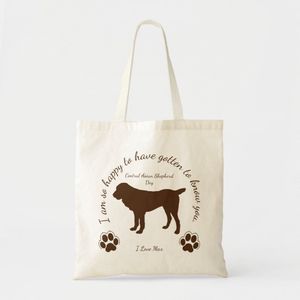 Tote Bag Center-Asie Shepherd ー Original Bag Dog グ Unique, haute qualité