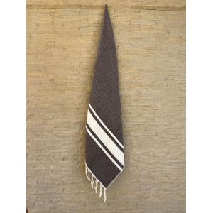 فوطة أناقة - منشفة شاطئية وحمام مغربية متعددة الاستخدامات، مصنوعة يدويًا