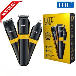 Htc Rasoire cheveux barbes nez.charge usbTondeuse Finition 3x1 at-1322