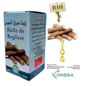Herbo Ridouane Huile de Reglisse Anti-allergie et infection efficace 30ml