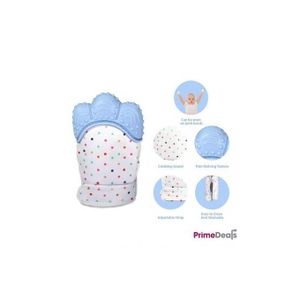 Gant de Dentition pour Bébé,Mitaines de Dentition pour Bébés,Moufle Jouet  de Dentition en Silicone,Protéger Bébé(Rose),2pcs - Cdiscount Puériculture  & Eveil bébé