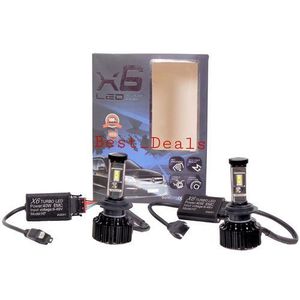 KIT AMPOULE LED H7 VENTILE 100W 6000K ANTI ERREUR VOITURE AUTO MOTO IP68