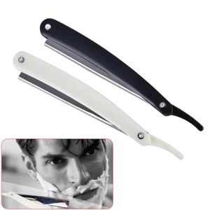Rasoir Droit Professionnel Pliable pour Coiffeurs (colleur aléatoire)
