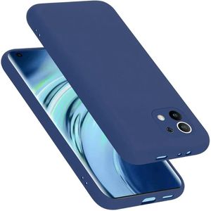 Case Couqe silicone blue pour Xiaomi Mi 11 5G