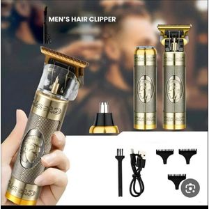 ماكينة حلاقة شعر كهربائية لاسلكية عتيقة للحلاقة والتشذيب
