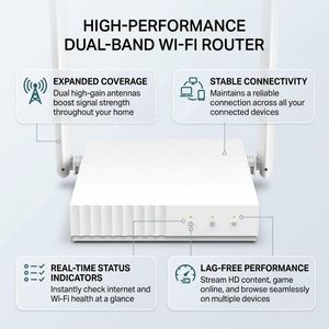 TP-Link Wi-Fi 300 Mbps – Connexion rapide et stable pour toute la maison