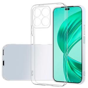 Case غطاء من السيليكون الشفاف لجهاز الهاتف Honor X8C 4G