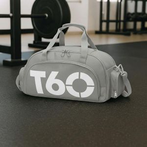 Sac de Sport T60 – Performance, Style et Grande Capacité (Gris)