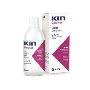 Bain de Bouche Gingival - 0.12% Chlorhexidine DG, Fluorure - Soin Intensif des Gencives, Protection Anti-Plaque - Flacon 250 ml