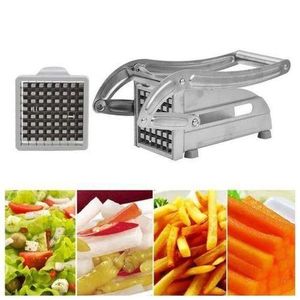 Trancheuse de Frites – Machine de Découpe de Pommes de Terre & Légumes, Coupe-Frites et Déchiqueteuse de Chips Pratique 