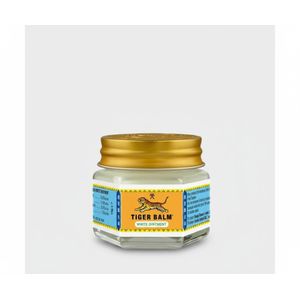 TIGER BALM Onguent Blanc Apaise Douleurs Musculaires, Maux de Tête, Nez Bouché & Piqûres d'Insectes - 19g