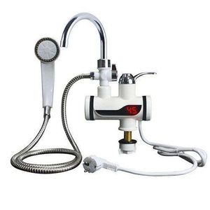 No Specified سخان مياه كهربائي فوري، صنبور ماء ساخن فوري، مطبخ، صنبور كهربائي، تسخين المياه، سخان فوري، انعطاف جانبي