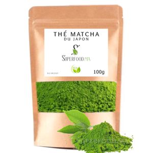 Matcha bio - Thé vert en poudre du Japon - 200g à 10 kg