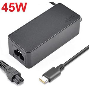 Chargeur Compatible pour Lenovo 45W , Adaptateur secteur USB C Type C 45 W