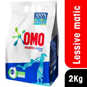 Omo Matic Détergent en Poudre Bio Original - 2kg