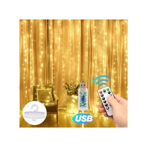 Generic Guirlande lumineuse USB, Bluetooth, avec télécommande, 10m à prix  pas cher