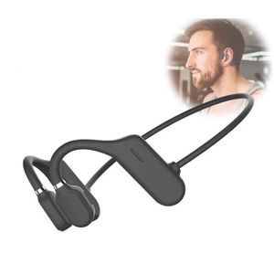 Generic Écouteurs sans fil Bluetooth 5.0 à Conduction osseuse, casque  étanches IPX5 à prix pas cher