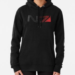 Logo Mass Effect N7 Distressed sweat a capuche