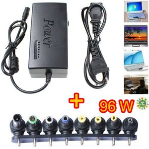 Réglable 120w 220v 110v à 12v 15v 16v 18v 19v 20v 22v 24v chargeur de  voiture universel ac dc adaptateur alimentation usb notebook