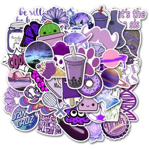 autocollants en vinyle frais mignons 50 PCS pour les enfants, les filles, le bricolage, les ordinat