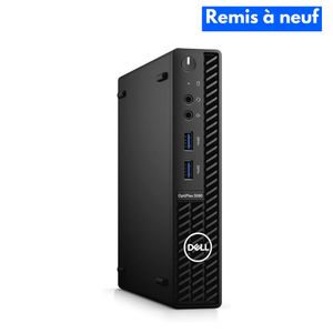 DELL OptiPlex 3080 MFF – Intel Celeron – 8Go RAM – 256Go SSD M.2 – Intel UHD Graphics 610 (Remis à neuf)