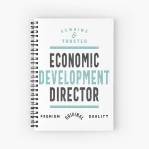 Economic Development Director Spiral Notebook Bloc note