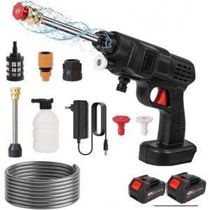 Pistolets · Eau Pistolet Eau Pistolet à eau Automobile haute pression sans fil avec 2 batterie 48V,lavage de électrique