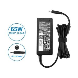 DELL Chargeur Adaptateur Secteur 19.5V 3.34W 65W pour PC Portable d’origine Connecteur
