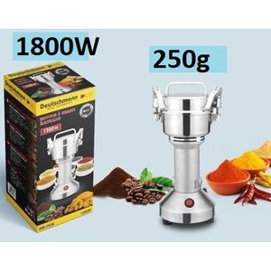 Moulin à café électrique,Moulin 200W,Moulin à café électrique,Capacité  300ml,4 lames en acier inoxydable,Broyeurs à épices pour broyeur de graines, Épices,Fruits,Sec(Argent) : : Cuisine et Maison