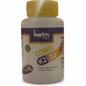 Vitamine K2 et D3 - Soutien Osseux et Immunitaire - 36 Capsules