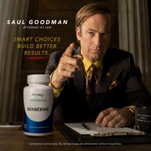 Dynveo Lab Berbérine Pure concentrée à 98% - Extraite de Berberis Aristata - 90 gélules de 500 mg - Glycémie & Cholestérol régulés - Haut grade de Berberine Stabilisée Hcl - Sans Additifs