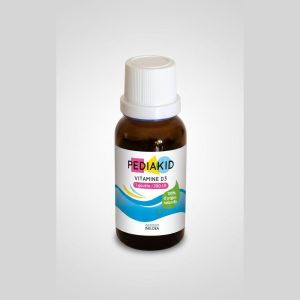 Vitamine D3 - Soutien Os et Immunité - Pædiatrique - 200 UI / goutte - 20 ml