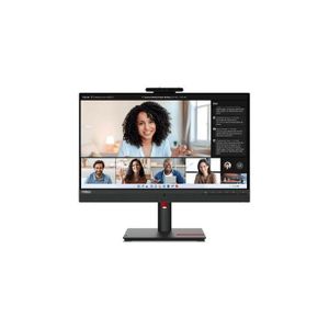 Lenovo  Écran 23.8" Full HD ThinkVision T24mv-30 avec Webcam (63D7UAT3EU)