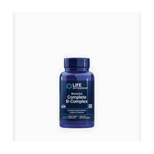 Life Extension Vitamine B Complex BioActive Végétarien - Soutien Énergétique & Métabolique - 60 Gélules Végétales