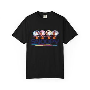 CAPRI T-Shirt Graphic Unisex "SNOOPY Space Astronauts" - Coton Doux