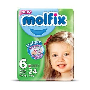 Molfix Couches Bébé Culottes Taille 3 Midi (80 Pièces)