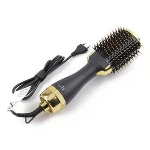 Brosse Soufflante One-Step Sèche-Cheveux Volumisant: Salon Brosse Cheveux Brushing - Chauffante Brosse Coiffante 4 en 1 pour Sécher Lisser Volumiser Coiffer