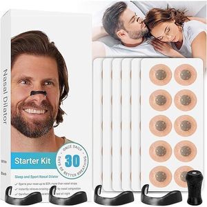 Kit Anti-Ronflement Magnétique – 30 Paires de Dilatateurs Nasaux Confort Respiratoire