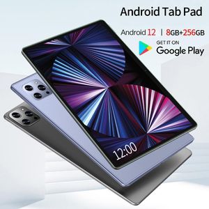 Bdf Tablette 10.1 Pouces 8 GB RAM +256 GB ROM  Android 12, Réseau 4G, Wifi, 8 Core
