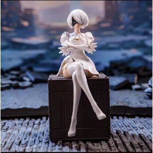 Figurine Anime Original SEGA, 2B Nier Automata, 15cm Modèle en PVC 